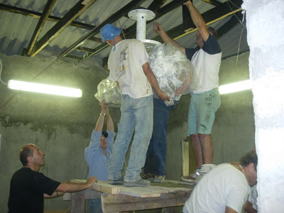 Costruzione sala operatoria in zambia